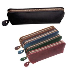 Vintage Rindsleder Federmappe