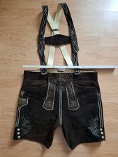 Hirschlederhose 54 XXL kurz