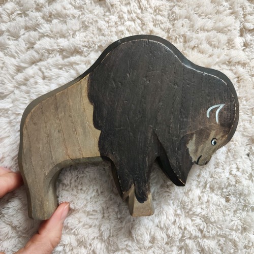Alter büffel bison - bison, ostheimer