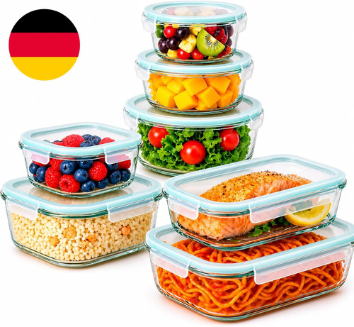 Edihome glasbehälter mit - glasbehälter,