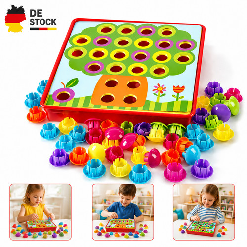 Steckspielzeug mosaik - steckspielzeug,