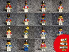 LEGO Pirates I II III - Imperial Soldier Governor Armada Blauröcke Rotröcke