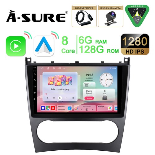 Dab kam 128g android 15 - dab+kam,