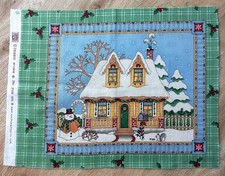 1 Panel Weihnachten Winter