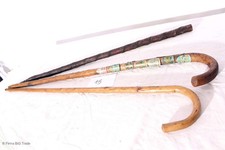 3 dekorative Stöcke alte und antike Wanderstöcke Holzstöcke Stöcke Stock Pickel