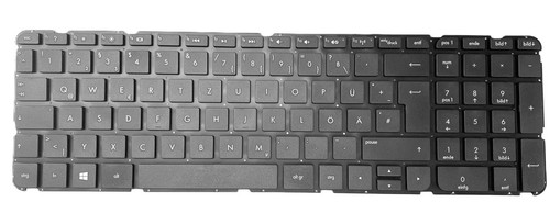 Schwarz tastatur ohne - tastatur,