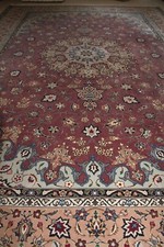 Teppich Orientteppich Tabriz fein mit Seide   300 x 200 cm mit Zertifikat