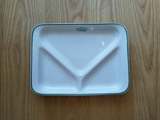 Mitropa, Teller, dreigeteilt, DHfK, schwer, Colditz Porzellan