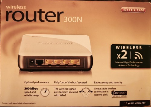 Sitecom wireless router - router, 300n