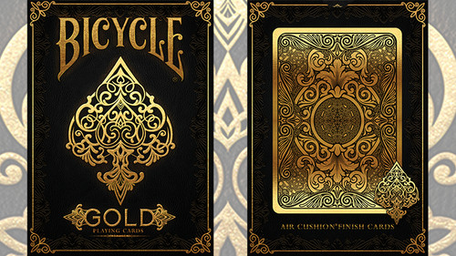 Bicycle gold deck - gold, us
