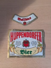 Bieretikett Beer Label Bayern Huppendorfer Vollbier Bier Craft Bier 