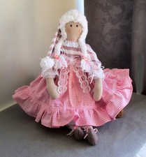 Süße puppe rosa weiß - süße,