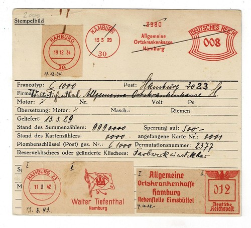 Hamburg 1942 tiefenthal - hamburg,