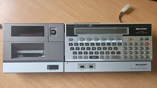 Sharp 1500a tschencomputer mit - 1500a,