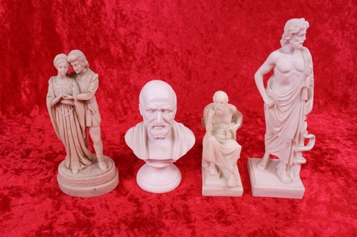 Set stück alabaster - set,