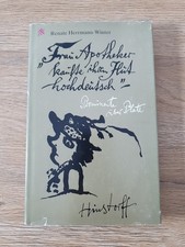 Frau Apotheker kaufte ihren