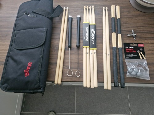 Stagg drum stick case tasche - stagg, +