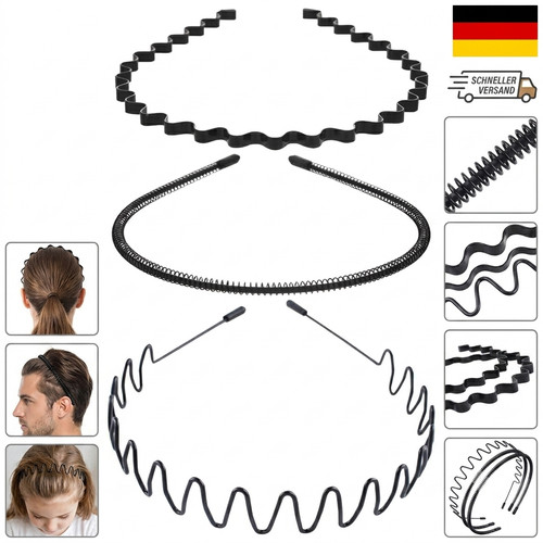 Metall haarband set für - metall,