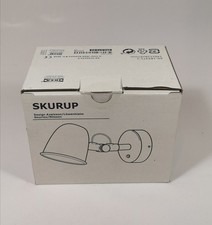 IKEA SKURUP Wandleuchte Schwarz, Inkl. Leuchtmittel GU10
