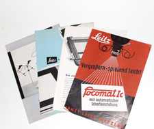 Werbung Prospekte Leitz