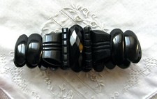 SCHWARZES ARMBAND - JETT -