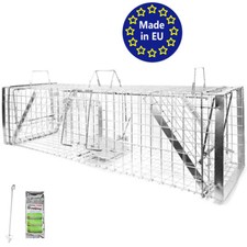 Tierfalle Lebendfalle Marderfalle Fuchsfalle 120 x 34 x 34 Heavy Petigi