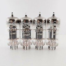 4 X ECC40 TUNGSRAM ROHR. 60er