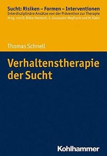 Verhaltenstherapie der sucht - verhaltenstherapie,