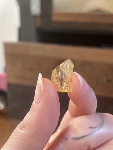 Mperial topas aus zambia - zambia, 2.12g