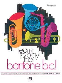 Learn play baritone c - baritone, b.c