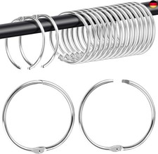 20 Stück Duschvorhangringe