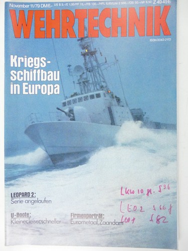 Wehr technik november 1979 - technik,