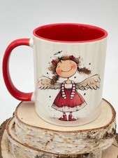 Tee  Kaffeetasse mit Engel