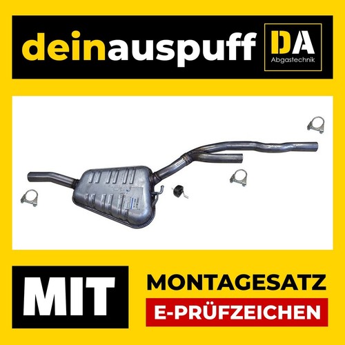 Mittelschalldämpfer für audi - mittelschalldämpfer,