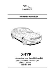 Jaguar X- Type Werkstatthandbuch auf Deutsch