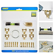 20er Wandhaken Set Bilderhaken