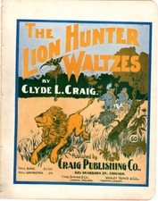 The lion hunter - hunter, 1901