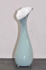 1 Vase hell Blau Kelch