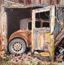 Oldtimer Opel Scheunenfund