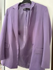 Lila Zara Anzug (Hose &