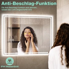 80x60cm Badspiegel mit