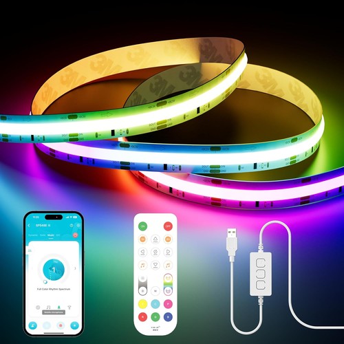 Rgb smart cob led streifen - ic,