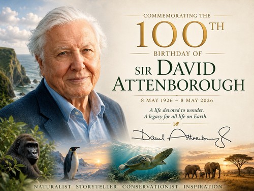 Sir david attenborough 100 - sir,