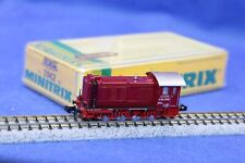 Minitrix 12962 Spur N DB Diesellok V 36 256 Licht in rot/Top Zustand/OVP