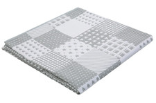 Lüttenhütt GRETJE Grau 140 x 210 cm Tagesdecke Patchwork-Design UVP:55,50€ (4093