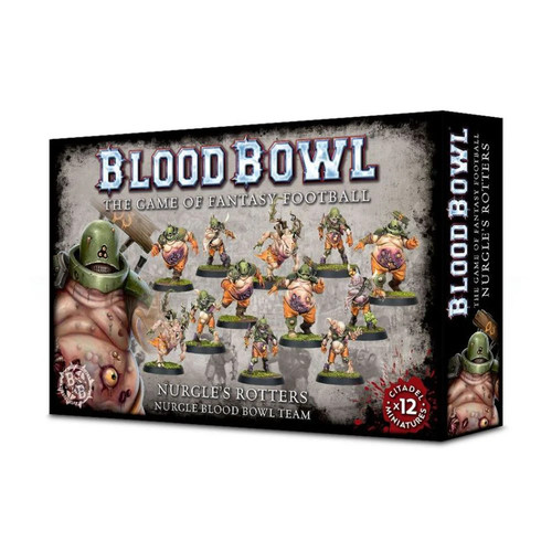 Blood bowl nurgle team - bowl,