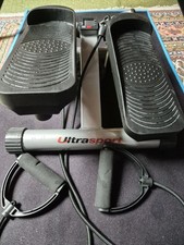 Ultrasport Swing Stepper, Up-Down Stepper, Stepper mit Trainingsbändern