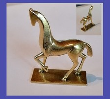 Messing Pferd elegant modern