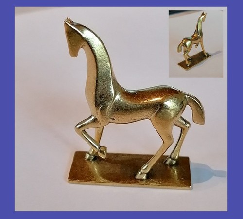 Messing pferd elegant modern - messing,