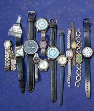 Konvolut Armbanduhren ,teils Marken , teils defekt, an Bastler ,Fotos